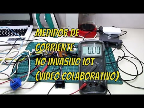 ?Medidor de corriente no invasivo IoT - Monitor de energ&amp;iacute;a(video colaborativo)