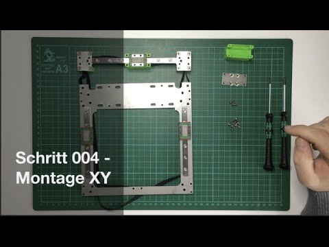 [DICE] Schritt 004: Montage der XY-Achsen