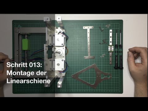 [DICE] Schritt 013: Montage der Z-Linearschiene