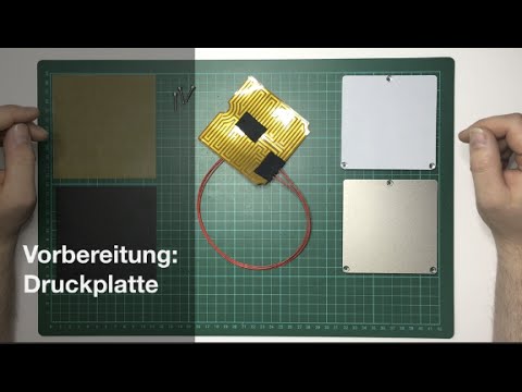 [DICE] Vorbereitung: Druckplatte