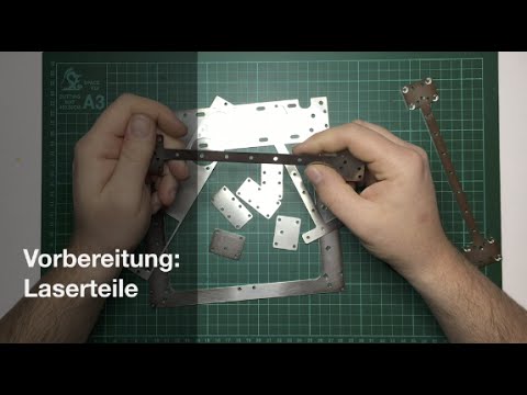 [DICE] Vorbereitung: Laserteile || preparation: lasercutted parts