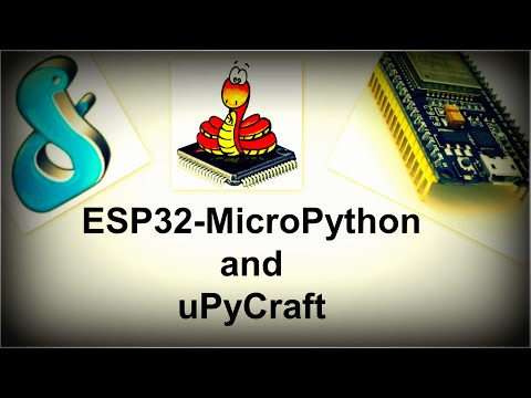 [ESP32#5] microPython and uPyCraft Tool | Getting started