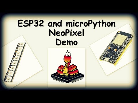 [ESP32#3] NeoPixel using microPython