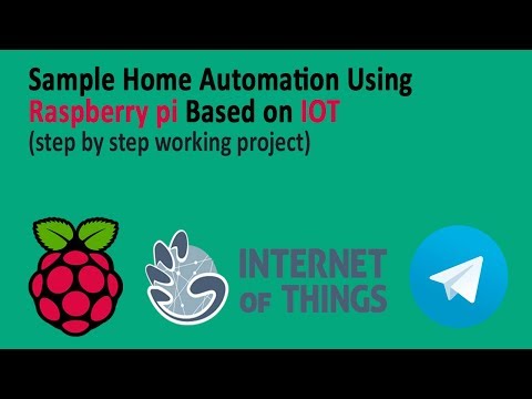 [FULL TUTORIAL] Raspberry Pi and IOT based Home Automation Demo