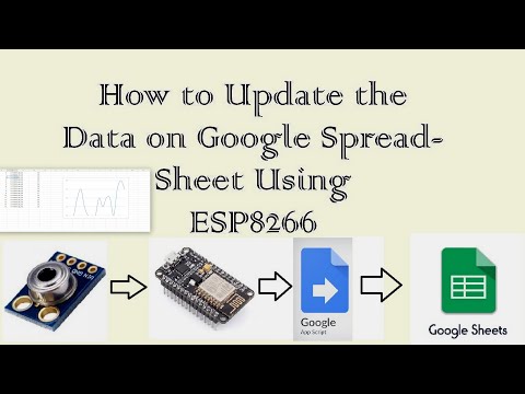 [IOT#1] How to Post Data To Google Spread Sheet Using ESP8266