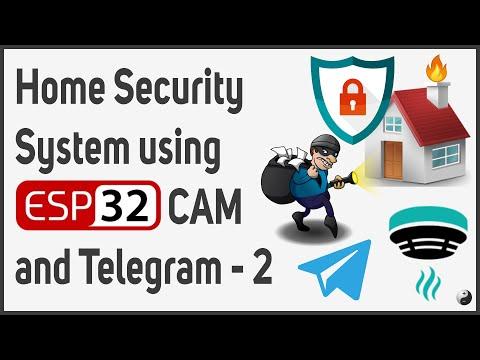 [Part - 2] Home Security System using ESP32 CAM and Telegram