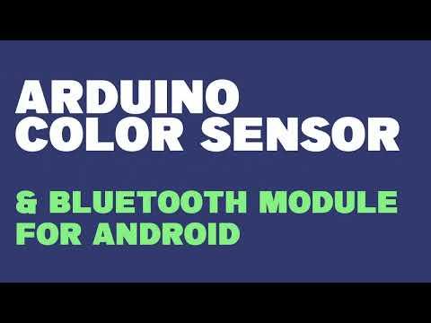 [Showcase] Arduino Color Sensor with Bluetooth Module for Android