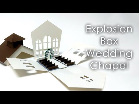 [Tutorial + Template] Explosion Box - Wedding Chapel Theme