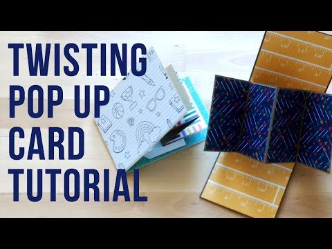 [Tutorial + Template] Handmade Twist &amp;amp; Pop Card Tutorial