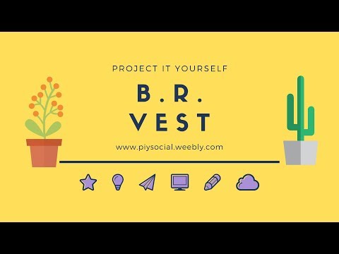 || B.R. VEST || Bottle Reused Vest || P.I.Y. Project It Yourself ||