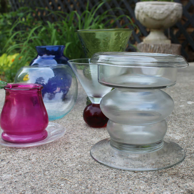 01 Various Colorful and Clear Glass Vases and Jars.jpg