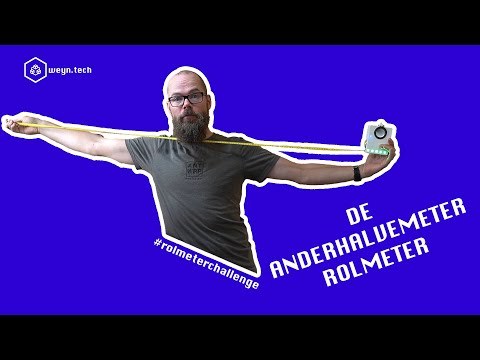 04. De Anderhalvemeter rolmeter #rolmeterchallengeHenkRijckaert + uitleg over de optische encoder