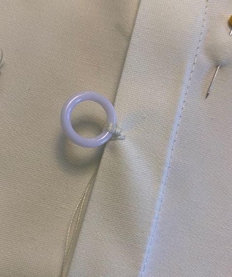 1 Ring sewn on.JPG