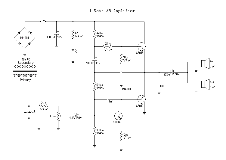 1 Watt AB Amplifier.bmp