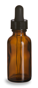 1 ounce dropper bottle