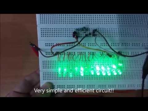 1 x AA Battery to power up 24 LEDs   Super Efficient Joule Thief