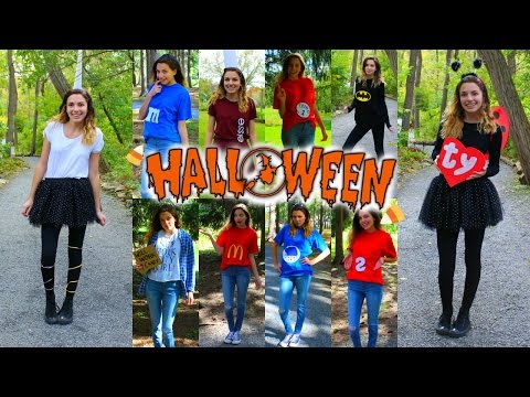 10 DIY LAST MINUTE HALLOWEEN COSTUME IDEAS!