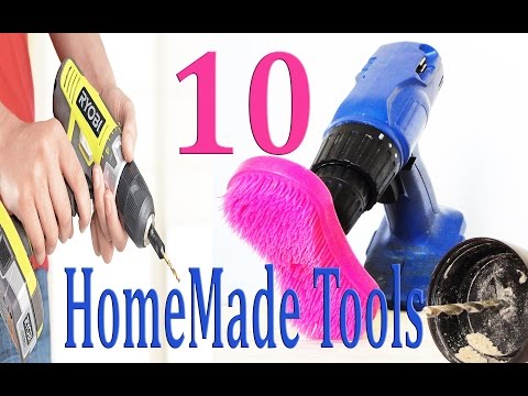 10 Homemade Tools   Using a Drill Life Hacks