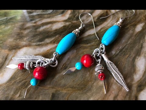 10 Minute Southwest Earrings DIY