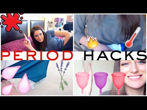 10 PERIOD HACKS ALL GIRLS NEED TO KNOW! DIY EMERGENCY PAD, DIY WATER BOTTLE , PERIOD PAIN