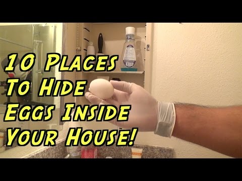 10 Places To Hide Eggs On Easter -  HOW TO PRANK