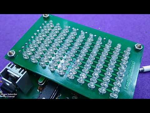 10 band LED Spectrum analyzer 20HZ - 20KHZ SCHEMATIC,PCB,CODE