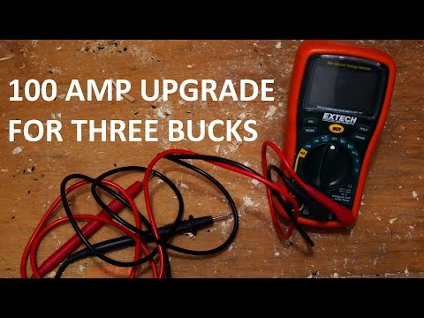 100 AMP multimeter upgrade