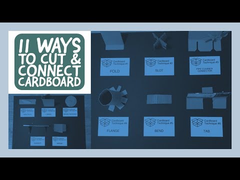 11 Ways to Connect and Cut Cardboard