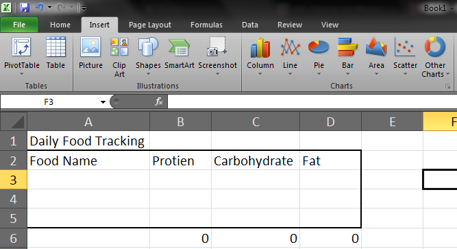 12 Select Insert Tab and Pie Chart.PNG