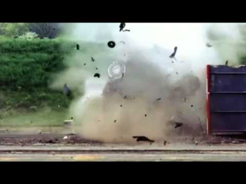 120 MPH (Super Slow Motion) Car Crash