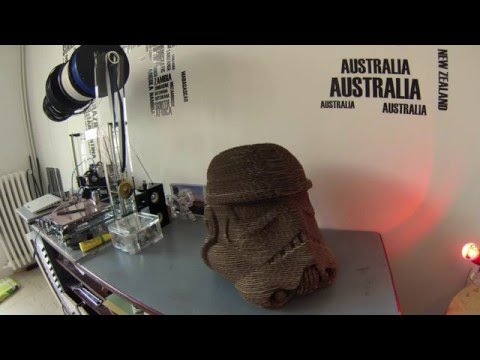 123d Make! Star Wars Stormtrooper en carton - d&amp;eacute;coupe laser DIY