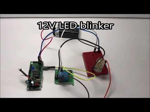 12V LED blinker