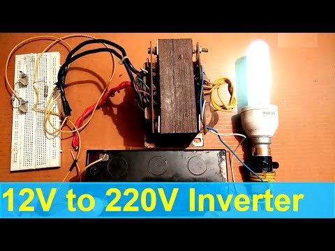 12V to 220V inverter :  Simple &amp;amp; Easy Step By Step Video