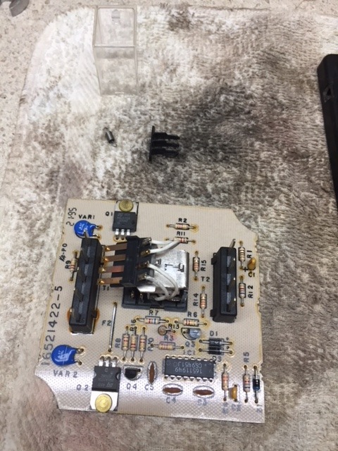 13- Headlight Controller Board Relay Mechanics Loose to Test Continuity (Top).JPG