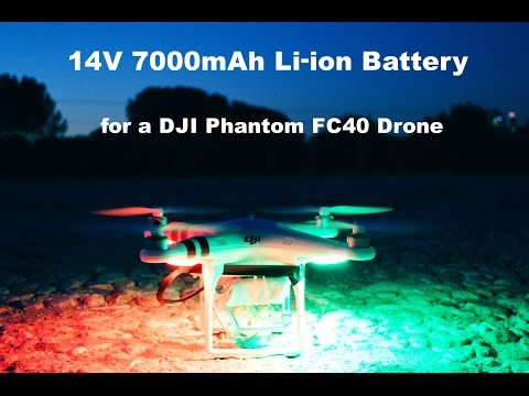 14V 7000mAh Li-ion battery for DJI Phantom FC40