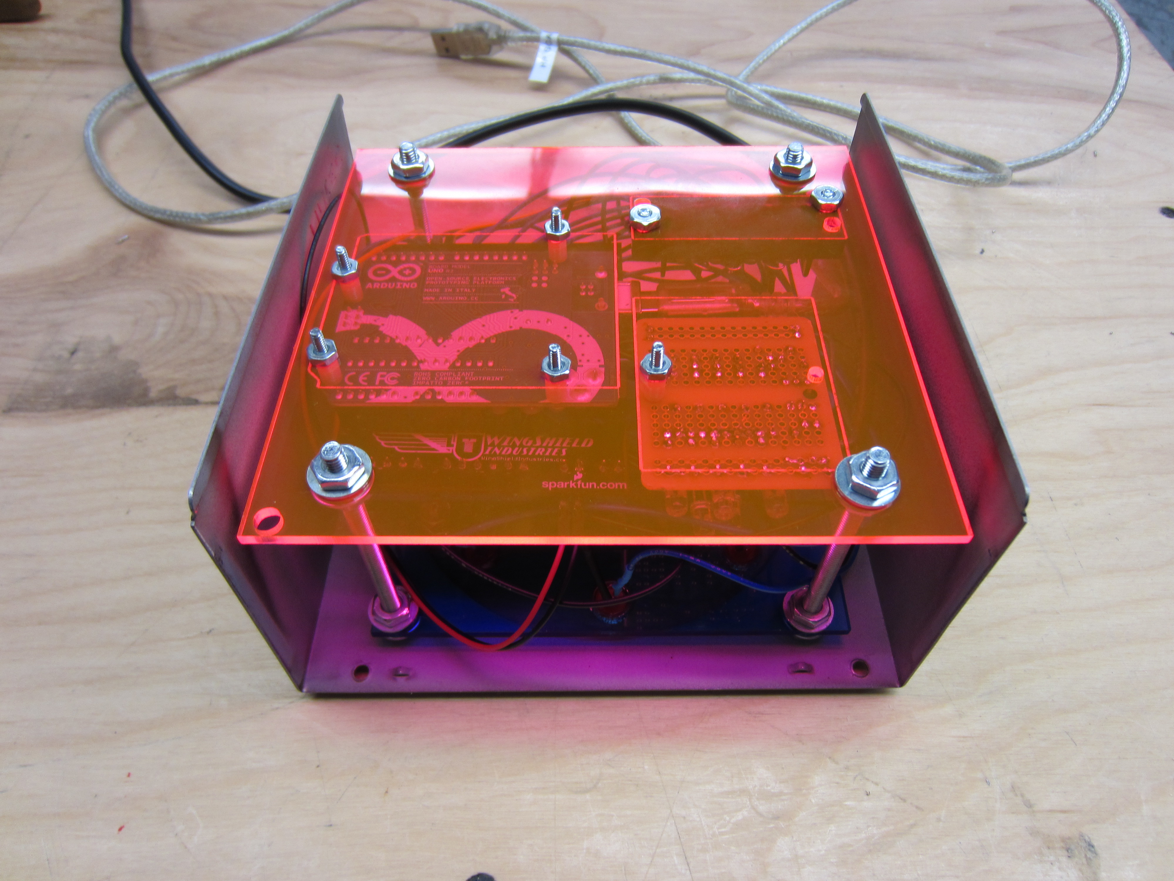 16 - 2 - Install Arduino Board in Case.JPG