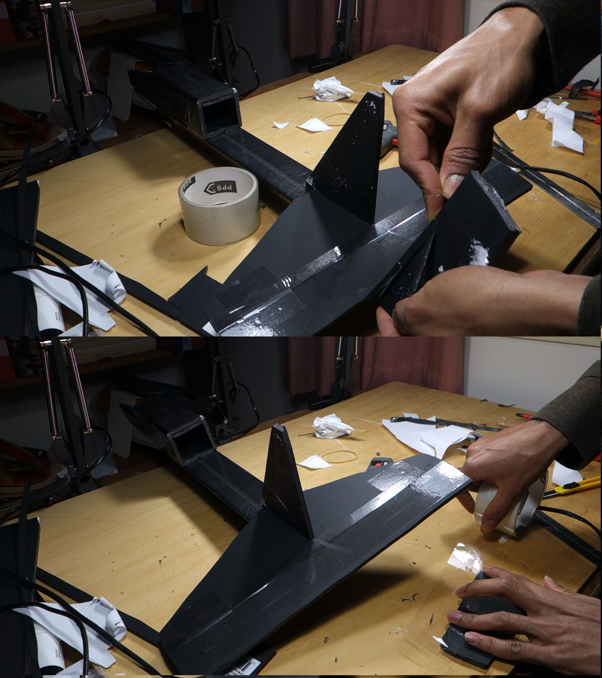 17.1 rudder prep.jpg