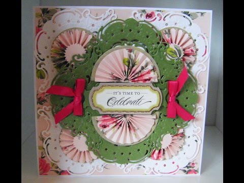 170.Cardmaking Project: Anna Griffin Ornate Frame 3D Layer Card