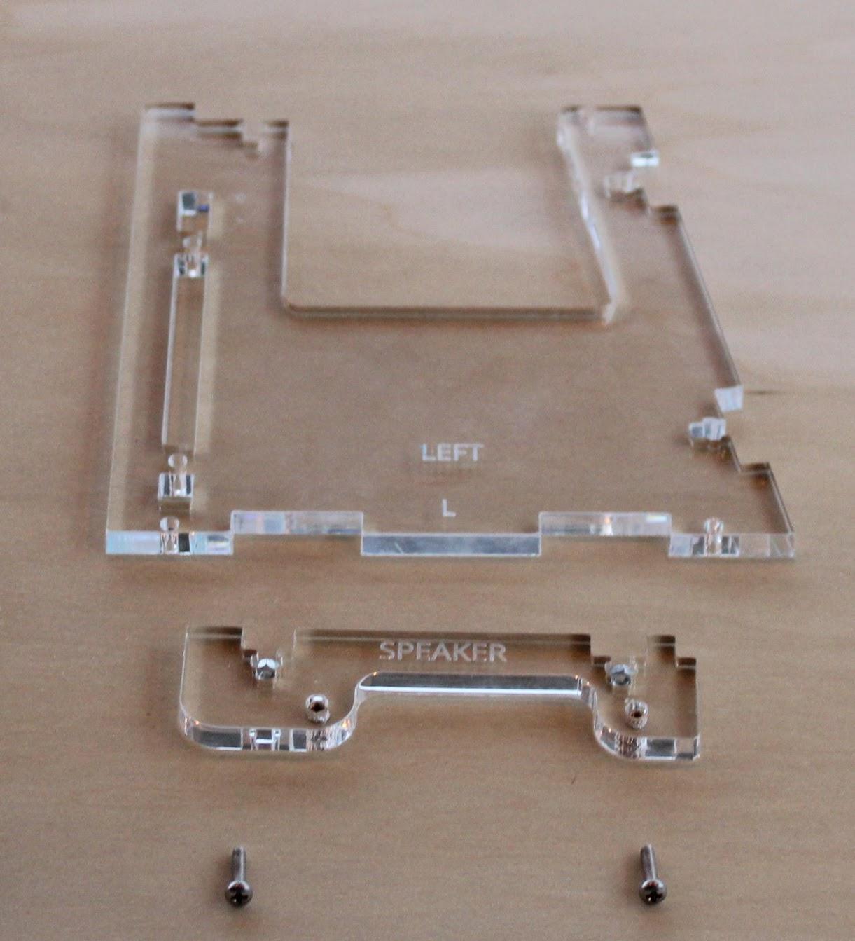 18 - Left Mounting Tab Parts.JPG