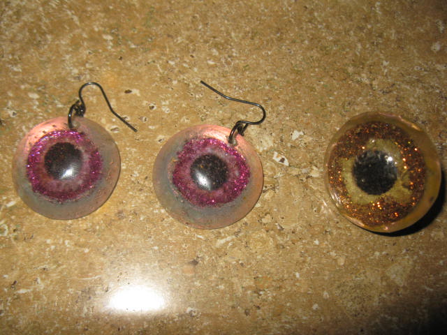 19 - Single Cornea Earrings and Cornea Ring.JPG