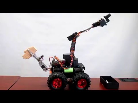 1Sheeld Controlled Robotic Arm (AL5D)