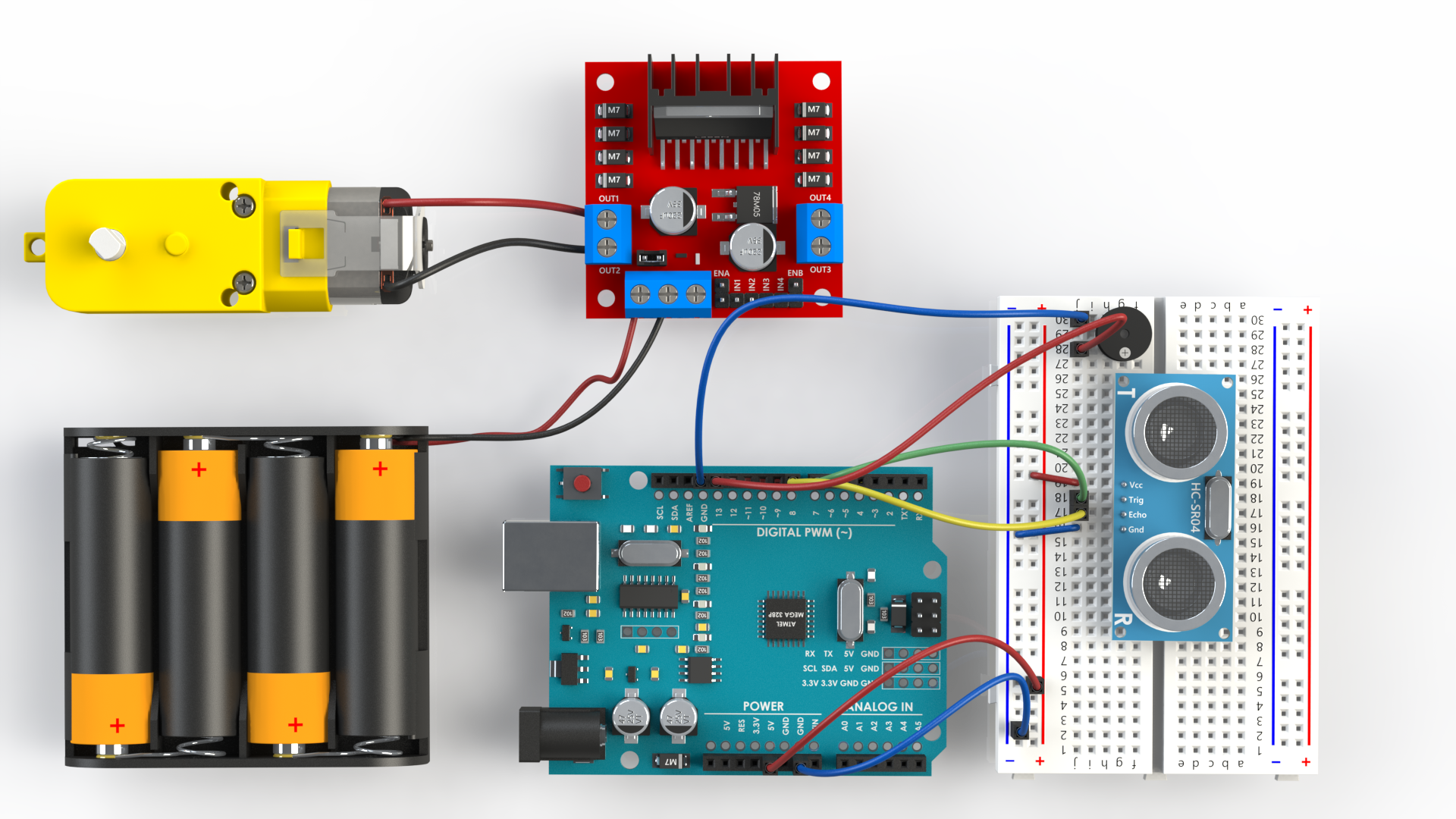 1_HC-SR04 with L298N_connecting the motor.png