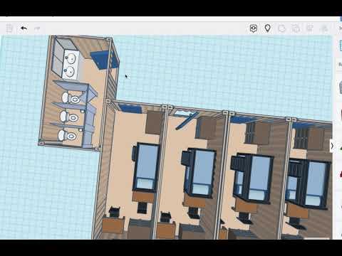 1st Floor- Shipping Container Dorms