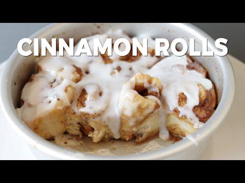 2 Ingredient Dough Cinnamon Rolls | Quick Cinnamon Roll Recipe No eggs No Yeast