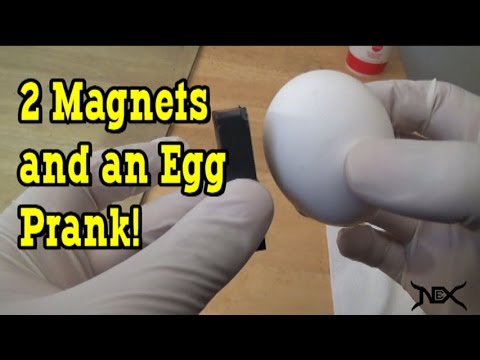 2 Magnets and an Egg Prank!!!