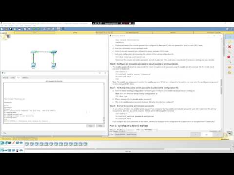 2.2.3.3 Packet Tracer Configuring Initial Switch Settings