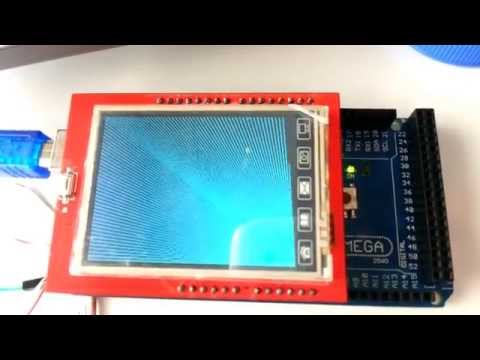 2.4&amp;quot; TFT LCD Shield with Arduino Mega - Really Works!