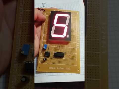 2.75&amp;quot; 7-Segment LED Display Counter 0-9