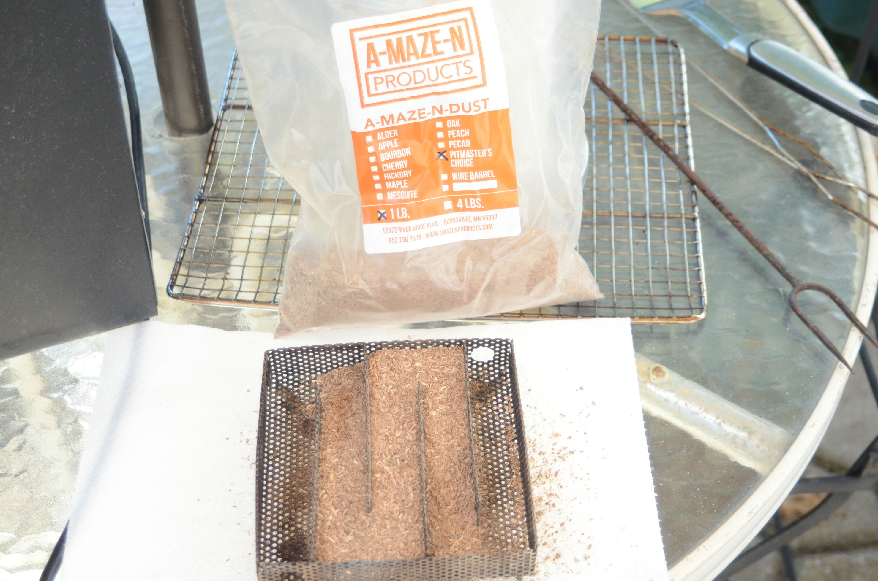 22 - A-MAZE-N Sawdust cold smoker.jpg