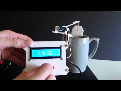 24 Hour Engineer Runs the 3D Printed Automatic Tea Maker